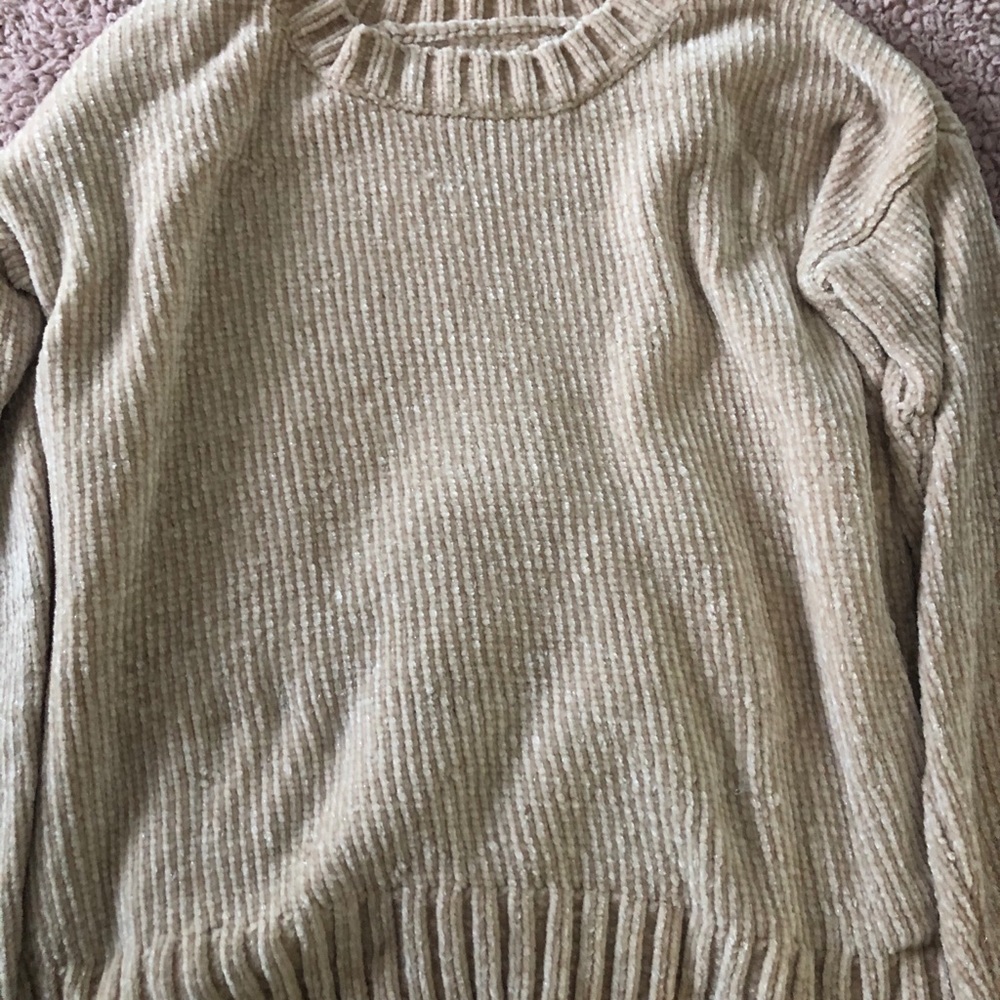 Cream sweater